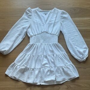 White Mini Dress - XS - Gianni Bini